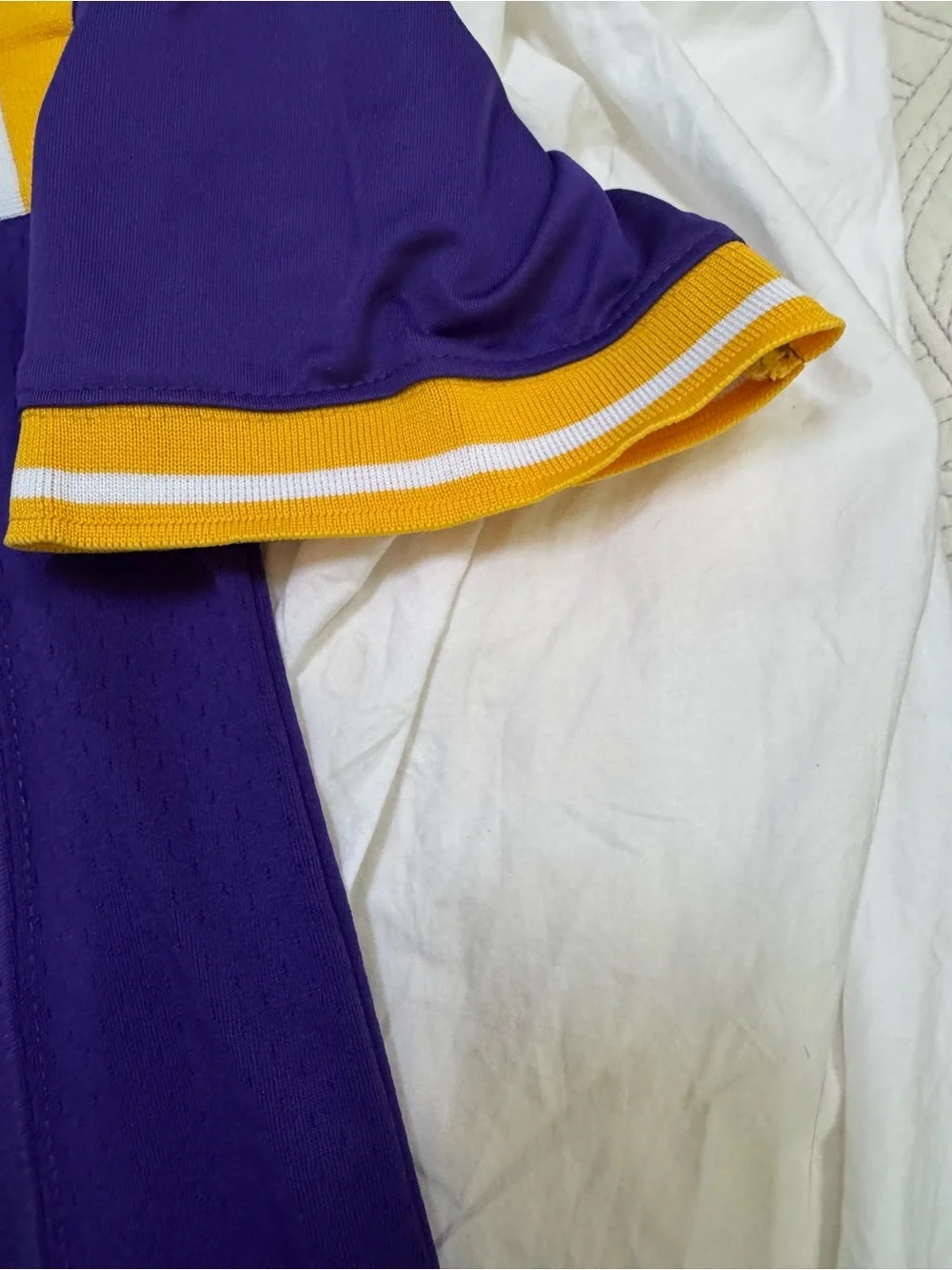 Nike Purple Team Jersey with Red and Black Patch